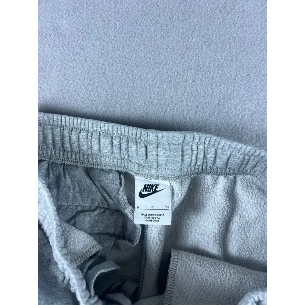 Nike Club Fleece Sweatpants Mens S Gray Tapered Futura Logo Fleece Joggers Sport